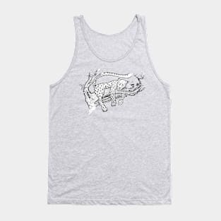 Sleeping leopard Tank Top